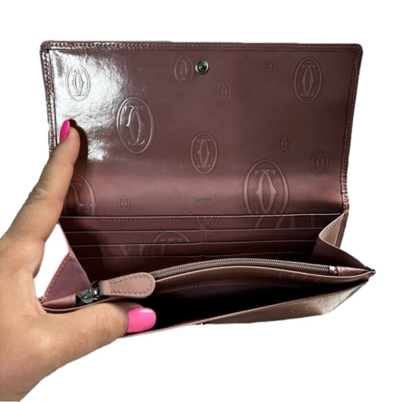 Cartier Pink Happy Birthday Wallet - FULL INCLUSION - Picture 3 of 6